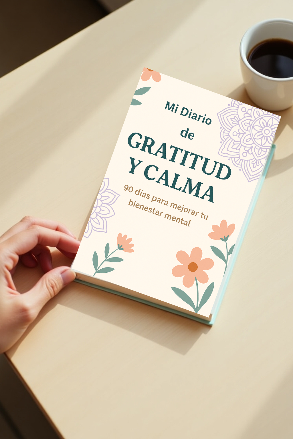 Mi Diario de Gratitud y Calma: 90 días para mejorar tu bienestar mental