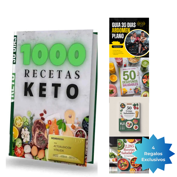 20 Kilos menos utilizando estas recetas + 4 regalos 🎁
